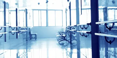 Hospital corridor