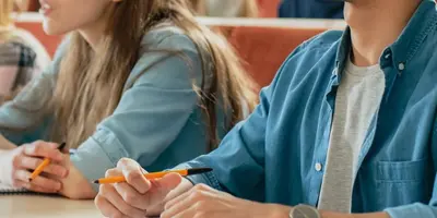 Students in a classroom